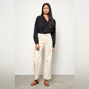 B Sides Plein straight leg Jean in Clair wash